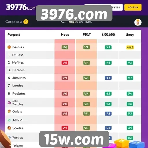 Comparação entre 3976.com e outras plataformas de jogos